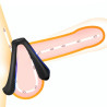 FUKR Double Cockring Soft Duo 40mm Noir
